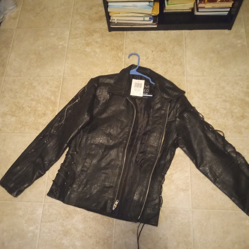 Women biker jacket